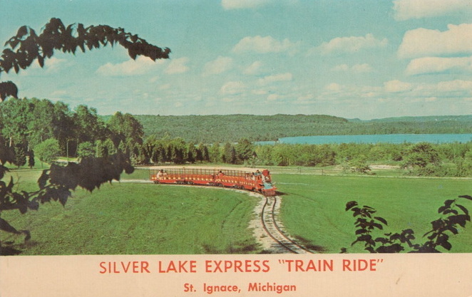 Silver Lake Express - Old Postcard (newer photo)